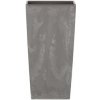 Prosperplast Kvetináč s vkladom URBI SQUARE BETON EFFECT 32,5 cm marengo