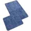 Bellatex Kúpeľňová sada Bany Silver 60 × 100 cm + 60 × 50 cm 425/004 modrá
