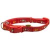 BafPet Obojek popruh ANDĚL & ĎÁBEL červený 38-60 cm/20 mm