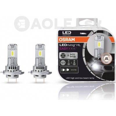 Osram LEDriving HL Easy H7/H18 PX26d/PY26d 12V 16,2W