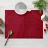 Biante Zamatové prestieranie na stôl Velvet Prémium SVP-007 Malinovo červené 35x45 cm