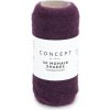50 MOHAIR SHADES Katia Farby 50 MOHAIR: 55 tmavá purpurová