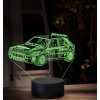 Beling 3D lampa, Lancia delta hf integrale rally, 16 farebná, Y4