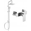 Mexen Tord, sprchový set s dažďovou sprchou a sprchovou batériou Alexa, chrómová, 71240200-00