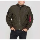 Alpha Industries Engine zimná bunda rep grey šedá