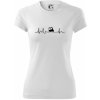 Ekg lokomotíva - Dámske Fantasy športové (dresovina) - XL ( Biela )