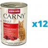 Animonda Carny Adult hovädzie 12 x 400 g