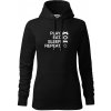 Play Eat Sleep Repeat game - Mikina dámská Cape s kapucí - S ( Čierna )