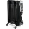 Olejový radiátor G21 Bromo černý, 9 žeber, 2000 W
