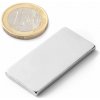 SOLLAU Neodymový magnet hranol 42x20x3 mm, N38, ponikelovaný