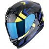Prilba Scorpion EXO-520 Evo Air SENSUS Black Blue Neon Yellow Veľkosť: L (59-60 cm)