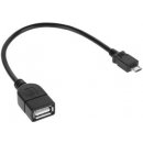 Solight SSC5320E USB 2.0 A zdierka - USB B micro konektor, 20cm