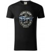Scuba Diver - Tričko z organickej bavlny - 3XL ( Čierna )