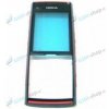Kryt Nokia X2-00 predný čierno červený Originál