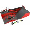 Skatepark rampy,koleso prstové,skateboard prstový plast s doplnkami 2 farby