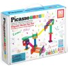 PicassoTiles magnetická sada 50 ks stavebných blokov