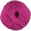 Priadza WOOLLY 50g, fuchsie - odtieň 054
