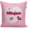 Sablio Vankúš Milujem ťa 40x40