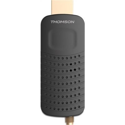 THOMSON DVB-T/T2 tuner HDMI stick THT 82/ Full HD/ H.265/HEVC/ externí anténa/ EPG/ PVR/ HDMI/ USB/ micro USB/ IR/ THT82