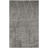 Najkoberce Aruba G162A kosoštvorce / línie, sivý / tmavosivý 140x190 cm
