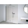 Hopa Forte BE.COLORS WALK-IN sprchová zástena 100 cm,sklo Číre,1x vzpera,profil Lavanda BBCO501494104