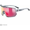 uvex sportstyle 235 okuliare, smoke trans./mirror red