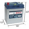 BOSCH S3 40Ah Autobatéria 12V , 330A , ĽAVÁ !!! 0 092 S40 190