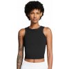 Dámsky top Nike One Fitted Dir-Fit Short Sleeve Crop Tank - Čierny (L)