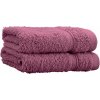 Tmavoružové froté bavlnené uteráky v súprave 2 ks 30x30 cm Zero Twist – Catherine Lansfield