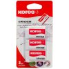KORES KE30 40 × 21 × 10 mm, biela – balenie 3 ks