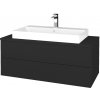 Dreja Kúpeľňová skrinka MODULE SZZ2 100 umývadlo Glance - N03 Graphite / N03 Graphite