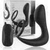 Black&Silver - Anal Massager Remote Control Silicone Rechargeable Black - Masér Prostaty
