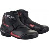 boty SMX-1 R, ALPINESTARS (černá/červená, vel. 44)