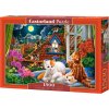 Castorland Puzzle Mačiatka na streche 1500 dielikov