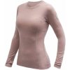 SENSOR MERINO AIR dámske tričko dl.rukáv dusty pink Veľkosť: S tričko
