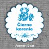 Etikety na koreničky 63 Ø 10 cm