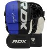 MMA rukavice RDX T6 MMA SPARRING GLOVES čierna,modrá,biela