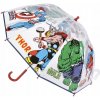 Detský dažďový dáždnik Avengers Marvel, transparentný