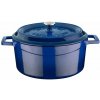 LAVA Metal Liatinový hrniec 24 cm modrá 4,5 l