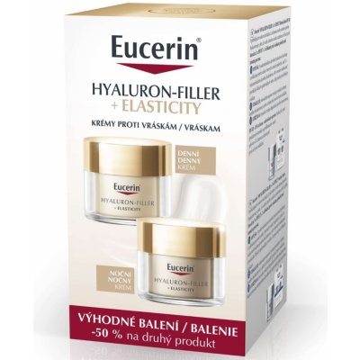 Eucerin Hyaluron-Filler+ Elasticity sérum krém na ruky 75 ml + 3D sérum 30 ml darčeková sada