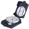 KOMPAS PRECÍZ KOVOVÝ S NYLONOVÝM PUZDROM NA OPASOK - ČIERNA
