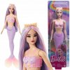 Barbie Morská panna Bábika Fialový chvost HRR06