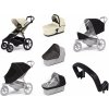 Mestský kočík Thule Urban Glide 4-wheel Soft beige + Korbička Bassinet Soft beige SET 7v1