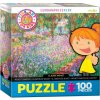 Puzzle 100 Smartkids Monets Garden by Claude Mo 6100-4908 (Hra)