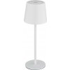 Globo Globo 58482W-LED Stolná lampa VAN. 2W/5V 2200mAh IP44 biela, stmievateľná, nabíj GL8610 + záruka 3 roky zadarmo + záruka 3 roky zadarmo