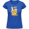 Akciové Dámske Tričko Soft-Style Gildan - Pivný motív - Na zdravie - Royal Blue - XL - Dámske