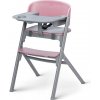 KINDERKRAFT SELECT Stolička jedálenská LIVY Aster Pink, Premium