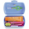 CURAPROX Travel set modrý (1x zubná kefka, 2x medzizubná kefka CPS, 1x zubná pasta 10 ml) 1x1 set
