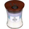 WoodWick Vonná sviečka strednej Trilogy Calming Retreat 275 g