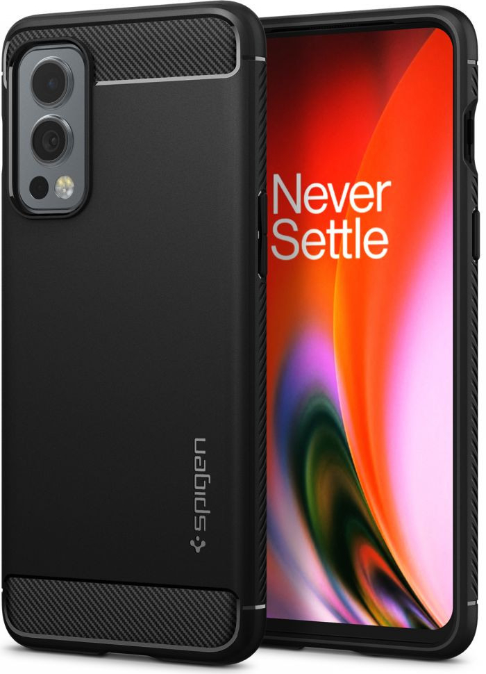 Púzdro SPIGEN RUGGED ARMOR OnePlus Nord 2 5G čierne